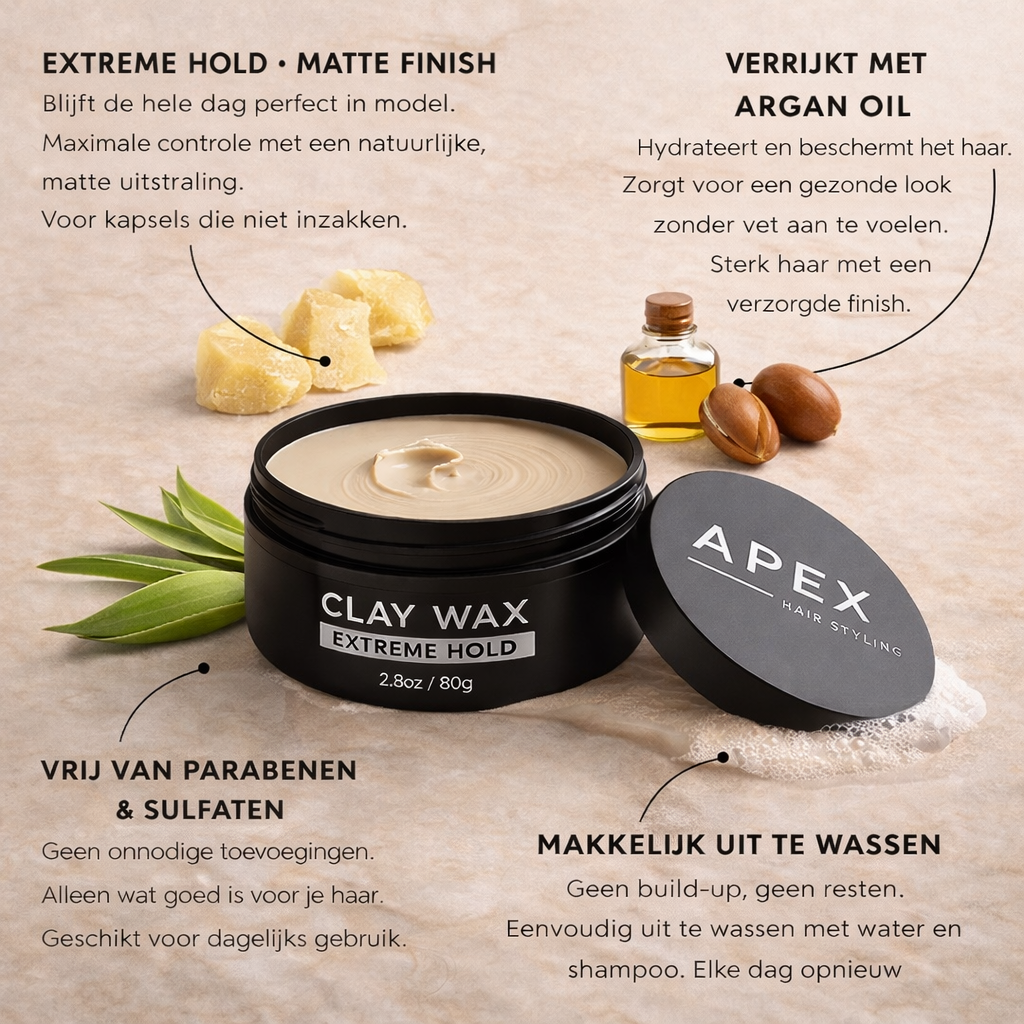 Apex Clay Wax  Extreme Hold